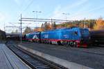 Am frühen Nachmittag des 10.10.2019 macht sich ein leerer Erzzug in Narvik auf den Weg zurück durch die Berge nach Kiruna. 