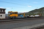 Durchfahrt von diesem Robel von Jernbanenverket am 01.06.2015 in Narvik gen Hafen.