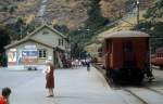 NSB Bahnhof Flåm am 4.