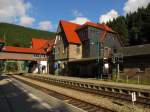 Empfangsgeb�ude im Bf Oberhof ...  Frank Thomas 19.09.2010
