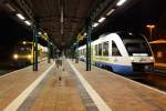 In Parchim stehen am Bahnsteig 2/3 die ODEG und die ... In Parchim stehen am Bahnsteig 2/3 die ODEG und die ...