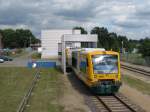In Parchim warten zwei Regioshuttel RS 1 auf den n�chsten ...