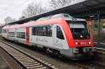 Einer der neuen Itinos der Odenwald-Bahn. Aufgenommen in Darmstadt-Nord im ...