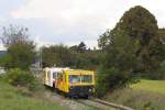 NLB X626.192, VSS X501.0002, X501.6133 und X626.144 am 21.September 2014 beim Bf. Asparn a.d. Zaya.