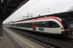 GKB Stadler GTW auf der Linie S6 der S-Bahn Steiermark im Bahnhof Graz-Don Bosco am Weg von Graz Hbf nach Wies-Eibiswald. 13.10.2012