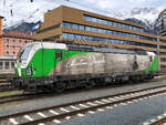 SETG BR 193 831-5  Christian Doppler  abgestellt in Innsbruck Hbf. Aufgenommen am 15.12.2020