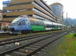 4024 085-5  Tirol 2050 energieautonom - Talent  am 15.5.2015 in Innsbruck Hbf.