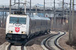 MAV 480 013 mit dem Schnellzug 145  Lehar  in Wien Kledering. Die Aufnahme entstand am 10.03.2018.