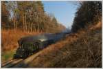 Da 671 am 16.11.2011 mit ihrem SPz 8461 in Premstätten-Tobelbad zwei Zugskreuzungen abwarten musste, gelang mir noch eine weitere Aufnahme von diesem Zug im Kaiserwald zwischen den Bahnhöfen Premstätten-Tobelbad und Lieboch.