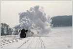 Winterdampf vom Feinsten, gab es am 23.01.2010 als die B&B Dampflok 52.7612 mit dem Sdz R 16102 von Wien Heiligenstadt nach Ernstbrunn unterwegs war. 
Naglern 23.1.2010