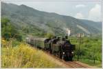 IGE-Eisenbahn Romantik sterreich Rundfahrt am 22.8.2012 von Wien ber Siegmundsherberg nach Aggsbach Markt und wieder retour nach Wien, ab Siegmundsherberg bis Aggsbach Markt und retour bis Drnstein Oberloiben mit 93.1420 und 93.1421 bespannt, aufgenommen in Schwallenbach in der Wachau kurz vor dem Zielbahnhof.

