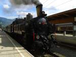 93.1332 mit SR 14838 von Spittal-Millstättersee am 19.9.2015 bei der Ankunft im Endbahnhof Lienz. Schublok war 1245 005-2