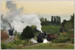 Die ehemalige Erzberglok 97.208 bei der Parade in Strasshof am 22.9.2012.