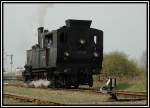 Und ebenfalls von hinten. Die ehemalige Erzberg Zahnradlokomotive 97.208 (BB 69/DRB 97.2) bei der Saisonerffnung des Heizhauses Strasshof am 23.4.2006.