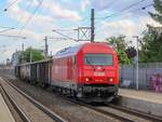 Graz. Die 2016 094 durchfuhr am 11.05.2020 den Bahnhof Don Bosco mit einem gemischten Güterzug. 