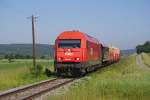 Am 31.05.2011 war 2016 039 mit VG77114 zwischen Riedlingsdorf und Oberwart unterwegs.
