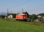 Die 2043 005 am 04.06.2014 unterwegs bei Weng.