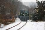 GEG 2050.05 am 31.Mrz 2013 als Nebenfahrt SR 14568 von Waldmhle nach Liesing (und dann weiter als SR 14570 nach Meidling) beim Km 3,2 der Kaltenleutgebenerbahn.