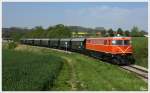 Am 1.Mai 2014 fährt die Nostalgie Diesellok 2050.09 von Wien Praterstern nach Ernstbrunn.