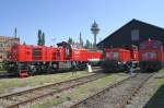 Tag der offenen Tr aus Anlass  160 Jahre Ostbahn  am 11.September 2006 in der Zfltg. Wien Ost. Diese Zugfrderungsleitung ist leider auch schon Geschichte und heute eine riesige Baustelle fr den neuen Zentralbahnhof Wien.