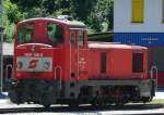 07.08.2012 - BB 2067 105-3 im Bahnhof Landeck