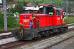 Als Schienen- Bus  dient hier 2068 038 in Braz/Arlbergbahn - 17/10/2012