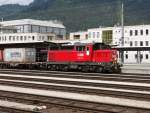 Die 2068 020-3 im Rangierarbeit - Bf. Bludenz - 12-06-2013