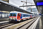 5047 057-4, 5047 xxx und 5047 054-1, erreichen als R 7416 (Wiener Neustadt Hbf - Traiskirchen Aspangbahn - Wien Hbf), den Endbahnhof.
Aufgenommen am 23.11.2018.