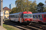 5047 097-0 steht am 10.Oktober 2018 im Hbf Wels.