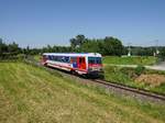 Der 5047 066 als R nach Attnang-Puchheim am 07.06.2019 unterwegs bei Antiesenhofen.