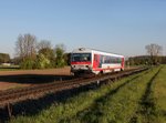 Der 5047 077 als R nach Braunau am 29.04.2016 unterwegs bei Mauerkirchen.