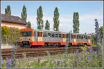 VT 70.13 im Bahnhof Premstätten Tobelbad. 
16.06.2020