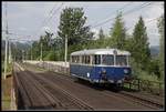 5081 055 fährt am 10.06.2018 als Sonderzug von Graz nach Mürzzuschlag wo an diesem Tag das Nostalgiefest des Südbahnmuseums stattfand.