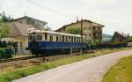 5144.04 am 19.Juni 1993 kurz nach dem Bf. Perchtoldsdorf in Richtung Waldmhle fahrend. (Scan vom Fotopositiv) 

