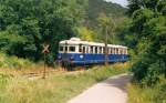 5144.04 am 19.Juni 1993 zwischen Rodaun und Neumhle in Richtung Waldmhle fahrend. (Scan vom Fotopositiv) 

