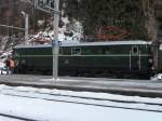 70er Jahre in Kitzbhel... Die 1010.10 wartet in Kitzbhel Hbf auf den Abfahrtsbefehl Richtung Wien am 24.01.2008