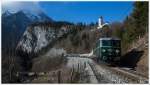 1010.10 + 1144 005 rollen mit dem Lp 14050 von Schiflugschanze Kulm nach Stainach-Irdning.