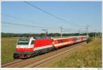 1014.010 mit dem R2699. Gramatneusiedl, 30.8.2009.