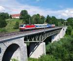 Im Sommer 2011 wurde die damals sehr neue Skoda 109E in der CD Ausführung auf österreichischen Gleisen erprobt.