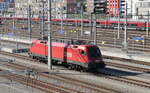 BB 1016 026 am 09.08.2022 in Wien Hauptbahnhof Autoreisezug.
