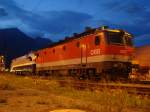 Nacht im Bw. Innsbruck - 09-06-2010 : 1144 211-0 und 1016 034-9 (Railjet)