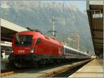 ÖBB 1016 043-0 mit dem IC 118 Salzburg - Münster in Innsbruck.