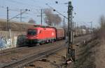 Muni Nummer Eins: 1016 001 am 08.03.14 bei München-Trudering