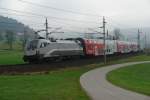 Da im November 2008 keine ICE-T nach sterreich fahren durften, fuhren ab Passau Hbf nach Wien West BB-Doppelstockgarnituren.