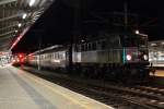 SR 14222 mit 1040 01 von Mrzzuschlag (Mz) nach Wien Franz Josefsbahnhof (Wf) hier zum sehen mit etwas Versptung in Wiener Neustadt Hauptbahnhof (Nb); am 06.01.2013  