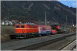 Die 1041.202 von RPS (Rail Professionals Sttz) berstellt den Dampfkran 9766 042 als SGAG 93046 von Sigmundsherberg nach Lienz. 
Kraubath 30.12.2012