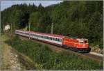 E-Lok 1044 040 fhrt mit IC 550 von Graz nach Wien Sd.
Spital am Semmering 31.08.2008