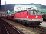 1044 031 mit einem umgeleiteten EN von Wien nach Feldkirch am 1.10.2005.