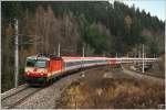 1044 092 fhrt mit IC 538  Energie Klagenfurt Strom  von Lienz nach Wien Meidling. 
Wildbad Eind 20_11_2010