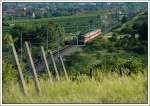 Dieses Foto zeigt den EZ 1838  Wiener Alpen  bei der Rckfahrt von Mrzzuschlag nach Bratislava-Petrzalka. Er war am 24.6.2007 mit 1046 016 bespannt. Die Aufnahme entstand in der Nhe des Sdportals des Busserltunnels Blickrichtung Pfaffsttten.